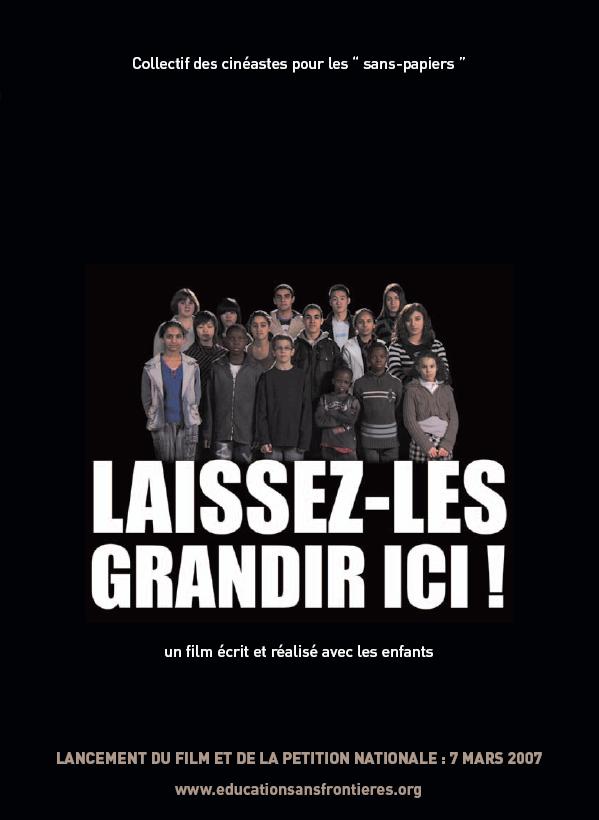 Laissez-les grandir ici! (2007) постер